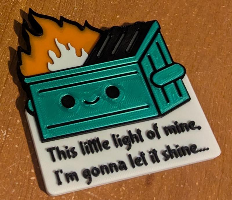 Dumpster Fire Magnet