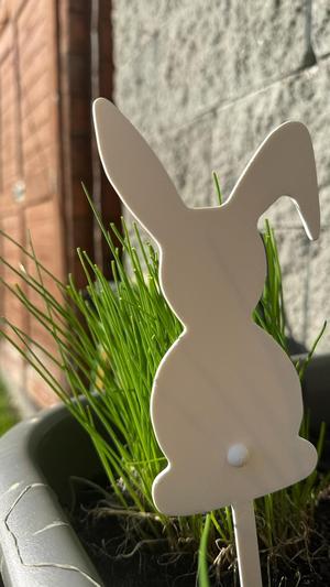 Bunny for flower pot