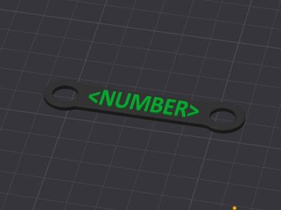 Cat Collar Identifier - Customisable