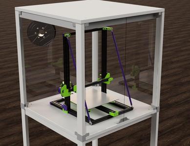CR-10 Ikea Melltorp Enclosure