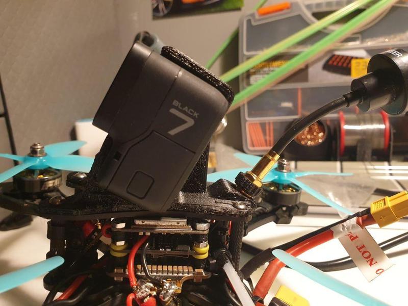 FlightClub Proton - Gopro Hero 5/6/7 - Antenna mount