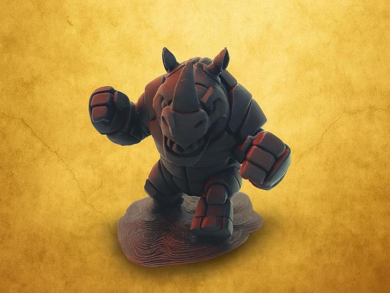 Robo-Rhino in Battle Attack 