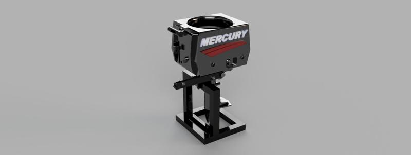 MATE OUTBOARD ENGINE - 15hp MERCURY RIB