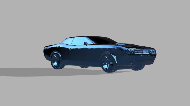 Dodge Challenger (Print-in-Place)