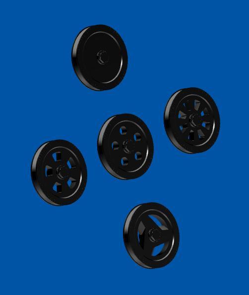 1/24 VW Degree Pullies