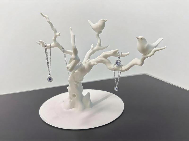 Branch Jewelry Stand—A Poetic Stage for Jewels