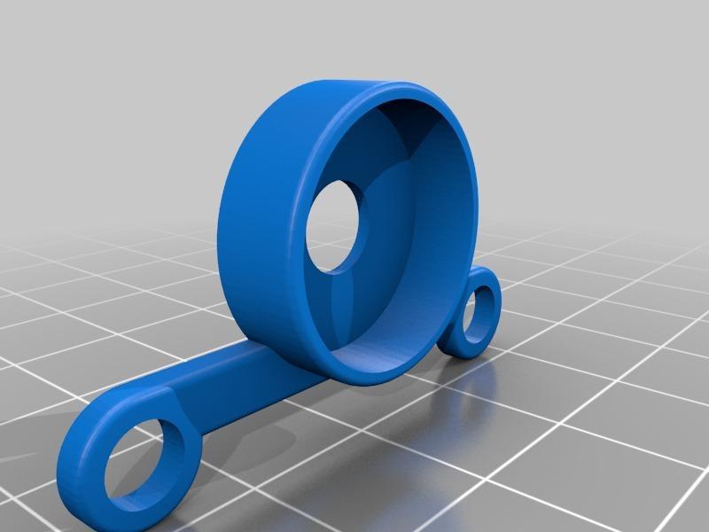 Ultra lightweight Floss Lollipop UFL/MMCX antenna mount