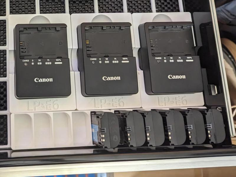 Canon LC-E6 (LP-E6 Charger) - Gridfinity