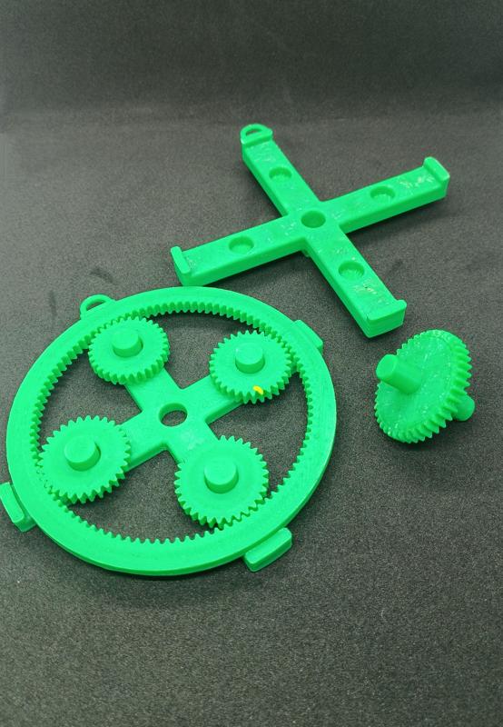 Planetary gear keychain