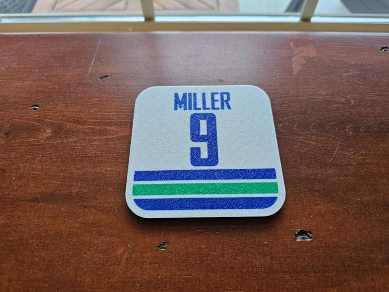 Vancouver Canucks Miller 9 Coaster