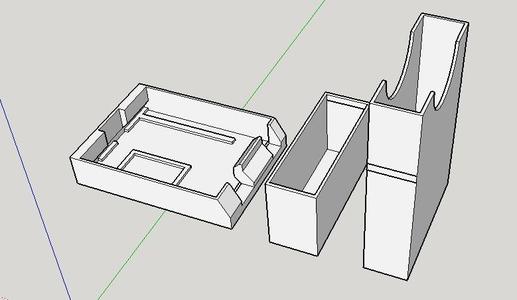 Arduino Uno Tray and Slip case - no screws needed.