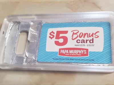 Holds 3 Cards Samsung Galaxy S10e Phone case TPU