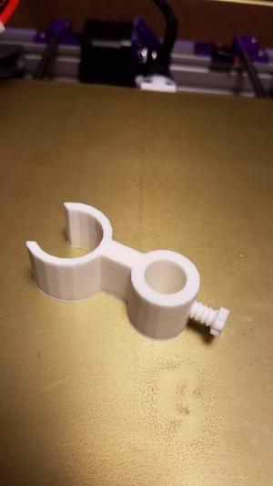 Raised Sprinkler Rod Clamp