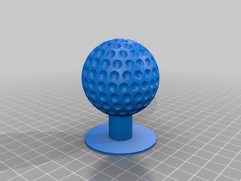 Shift knob Golfball
