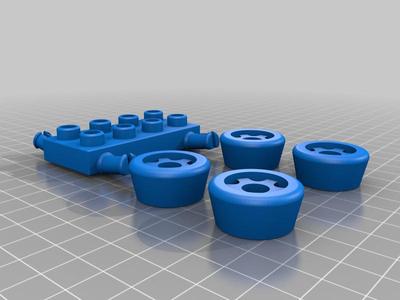 Duplo Car Base for the cool kits