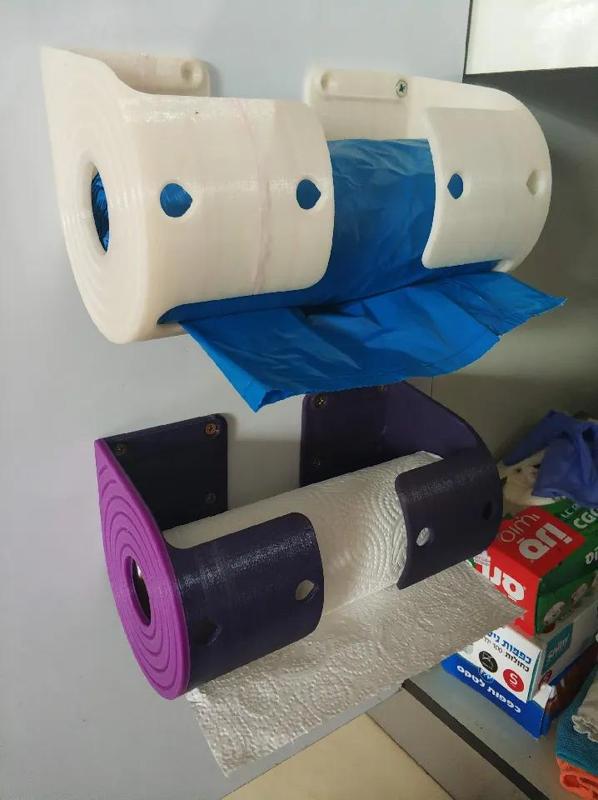 Garbage Bag/Paper Towel Wall/Ceiling Mount   