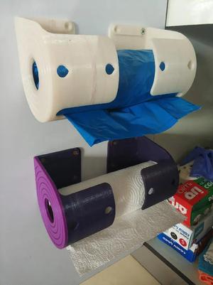 Garbage Bag/Paper Towel Wall/Ceiling Mount   