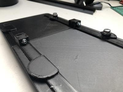 Tunnelplan cover for bumper / towbar