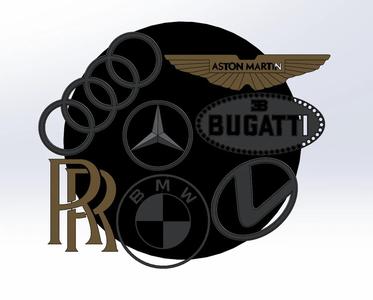 Luxury Car logos   