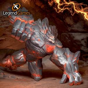 LegendGames Stone Golem with Base