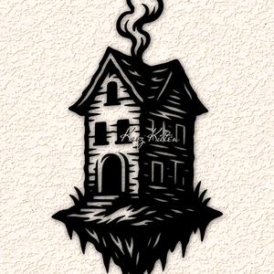 haunted-house-8 wall art home decor