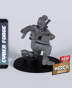 Favela Ninja - With Free Cyberpunk Warhammer - 40k Sci-Fi Gift Ideas for RPG and Wargamers