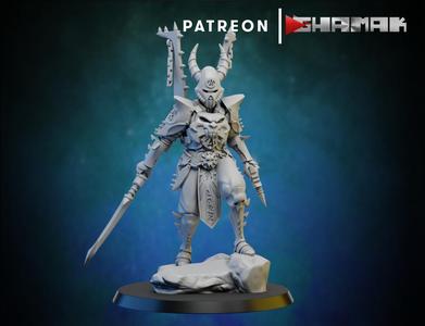 Futuristic space dark elves  incubi 3 support ready
