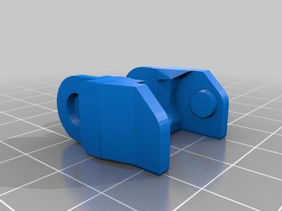 Creality CR-10 Z axis cable drag chain (small to big chain connectors)