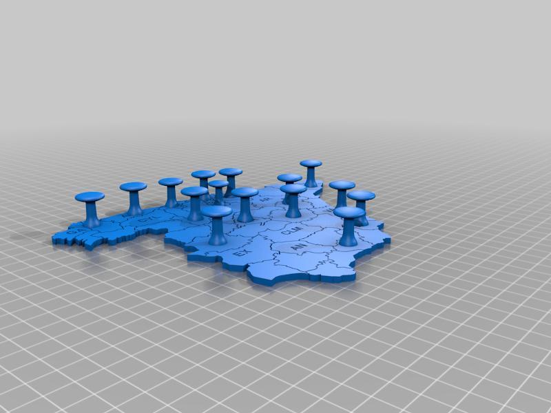 Spain Puzzle remix con pomos
