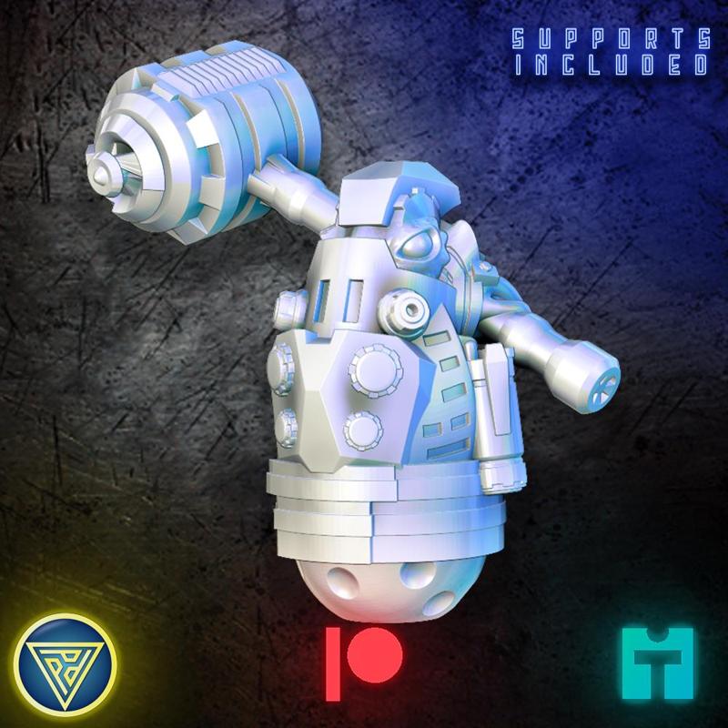 Rolling Alien Soldier