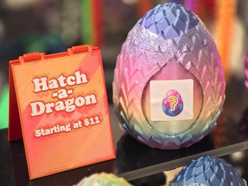 Hatch-a-Dragon Sign for Sellers