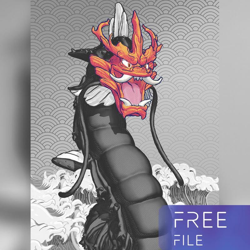 Gyarados (Head Only)