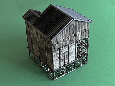 CEMENT FACTORY HO RR SCALE