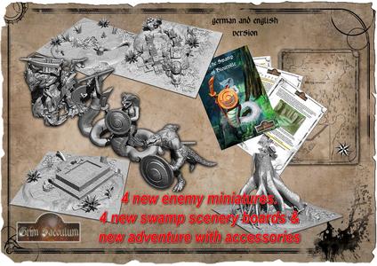 Grim Saeculum - Adventure The Swamp of Bleurville (STL + PDF Files)