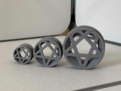 HIM Heartagram Ear Tunnels