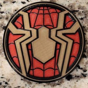 Spider Man Multi Color Logo