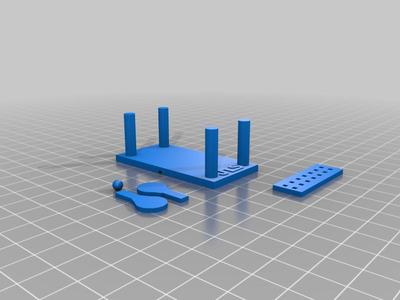 Table Tennis Set Miniature Tischtennis