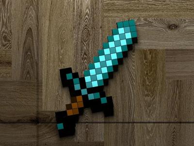 big minecraft sword   