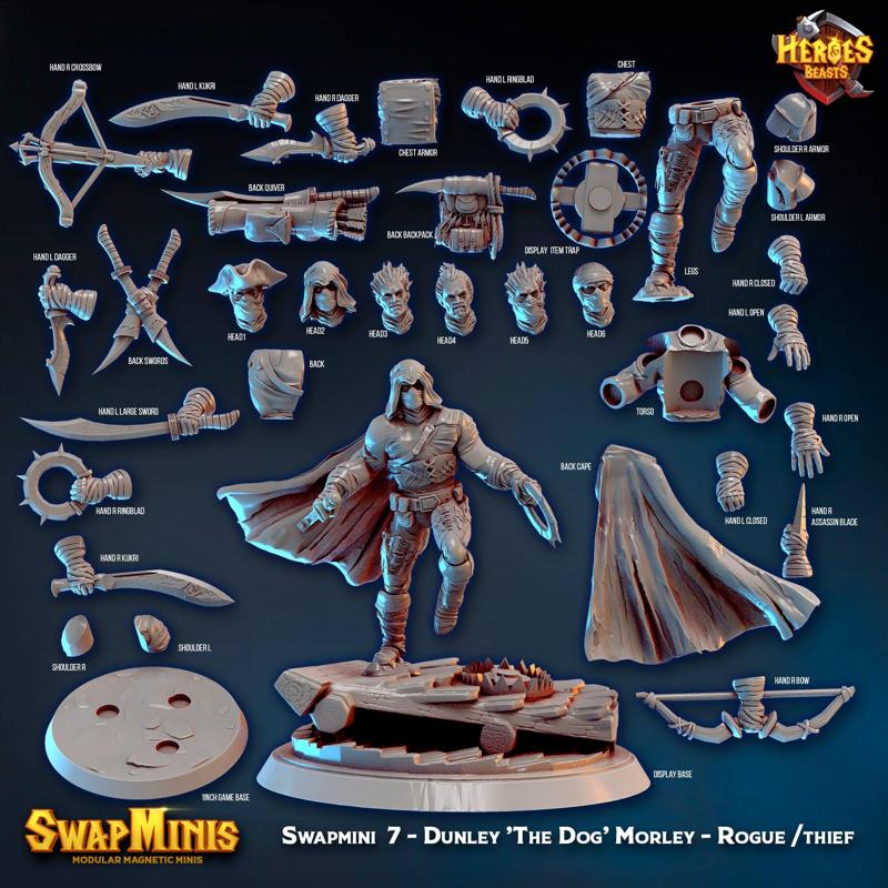 Swapmini  7 - Dunley 'The Dog' Morley - Rogue /thief