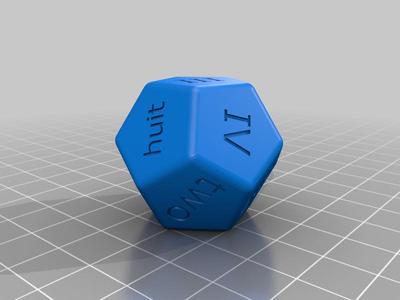 Customizable D12