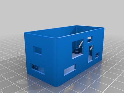 Raspberry Pi Zero w/ Ethernet Hub Rackmount Case