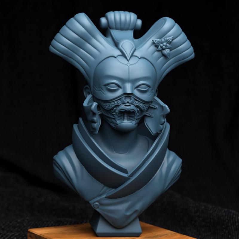 Geisha Bust