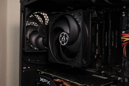 AM3 stock cooler 120mm fan adapter