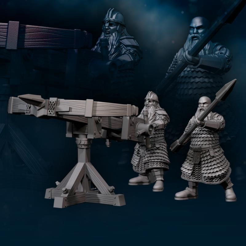 Dwarf Ballista | Kalak Dwarves | Davale Games | Fantasy