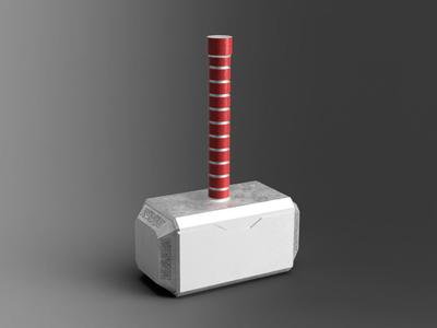 Thor Multi color refrigerator magnet 