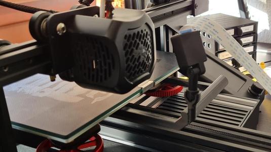 Ender 3 V2 Bed Handle With raspberry cam 360 movement