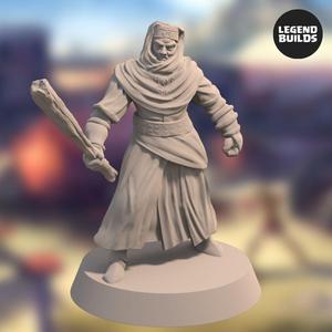 Night s Cult Rioters - Pose 1 - 3D printable miniature - STL file