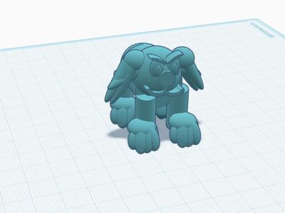 Cute doggy first model