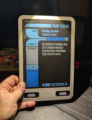 Star Trek Lower Decks PADD