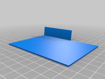 Horizontal card divider with tab